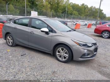  Salvage Chevrolet Cruze