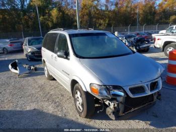  Salvage Pontiac Trans Sport