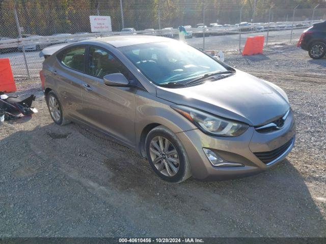  Salvage Hyundai ELANTRA