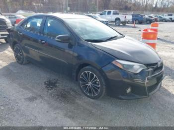  Salvage Toyota Corolla