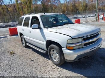  Salvage Chevrolet Tahoe