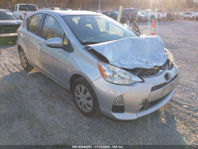  Salvage Toyota Prius c