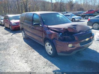  Salvage Chevrolet Uplander