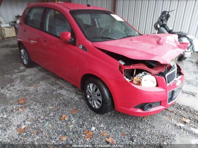  Salvage Chevrolet Aveo