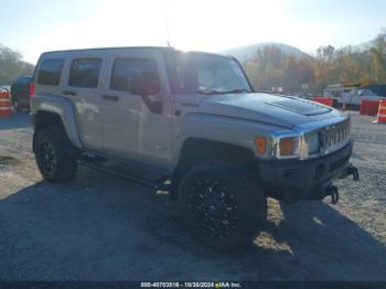  Salvage HUMMER H3 Suv