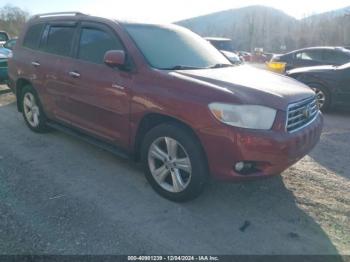  Salvage Toyota Highlander