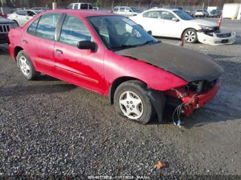  Salvage Chevrolet Cavalier