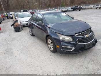  Salvage Chevrolet Cruze