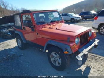  Salvage Jeep Wrangler