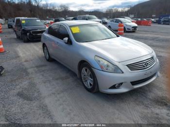  Salvage INFINITI G37x