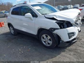  Salvage Chevrolet Trax