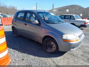  Salvage Chevrolet Aveo