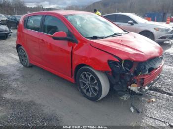  Salvage Chevrolet Sonic