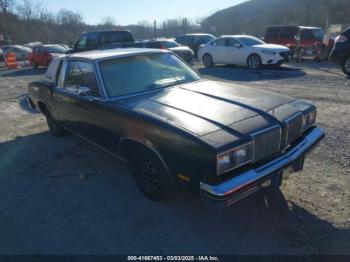  Salvage Oldsmobile Cutlass Supreme