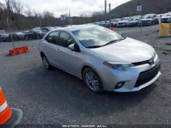  Salvage Toyota Corolla