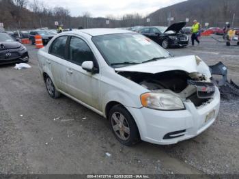  Salvage Chevrolet Aveo