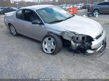  Salvage Chevrolet Monte Carlo