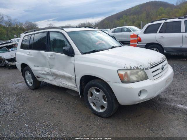  Salvage Toyota Highlander