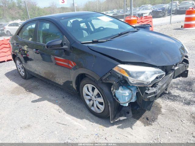  Salvage Toyota Corolla