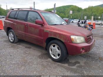  Salvage Toyota Highlander