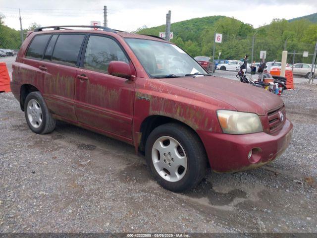  Salvage Toyota Highlander