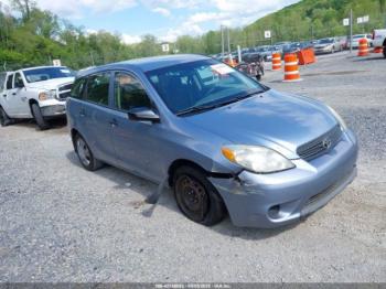  Salvage Toyota Matrix