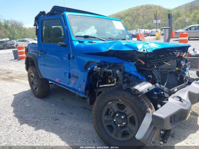  Salvage Jeep Wrangler