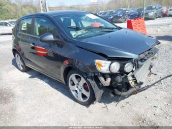  Salvage Chevrolet Sonic