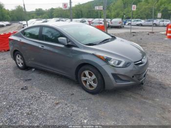 Salvage Hyundai ELANTRA