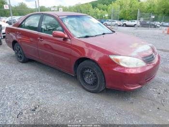 Salvage Toyota Camry
