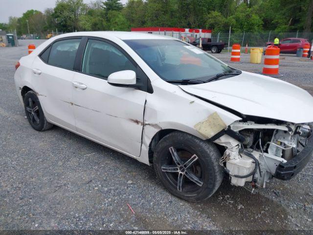  Salvage Toyota Corolla