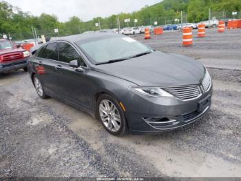  Salvage Lincoln MKZ
