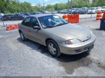  Salvage Chevrolet Cavalier
