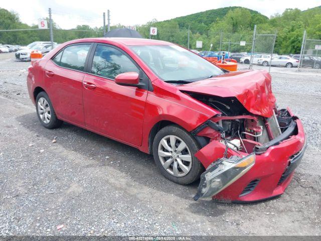  Salvage Toyota Corolla