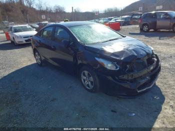  Salvage Chevrolet Cruze