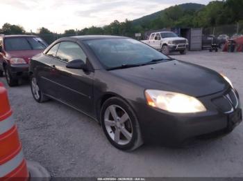  Salvage Pontiac G6