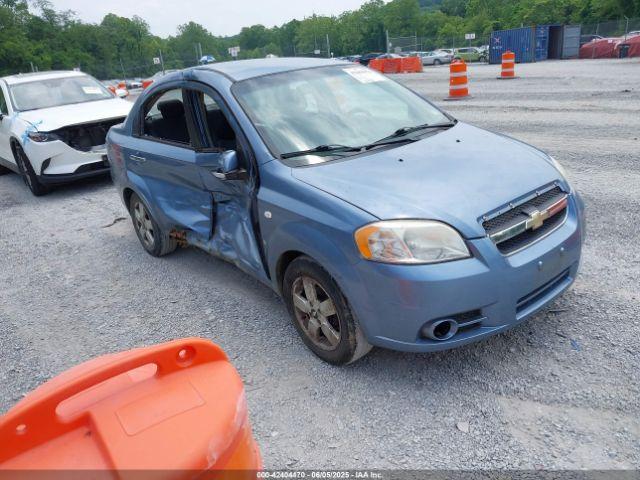 Salvage Chevrolet Aveo