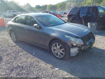  Salvage INFINITI G37x