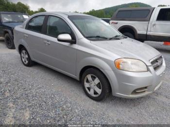  Salvage Chevrolet Aveo