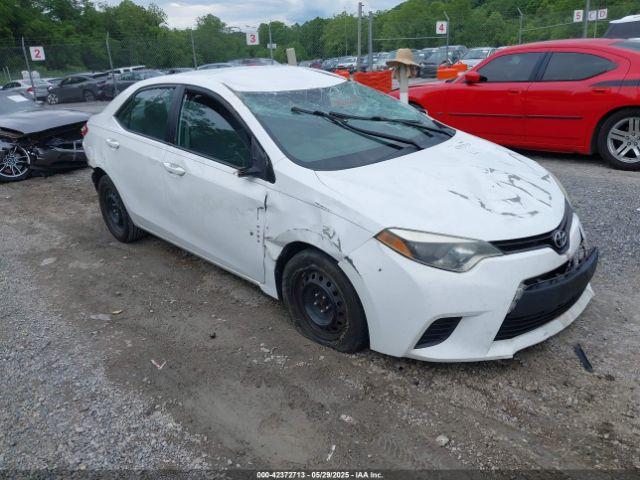  Salvage Toyota Corolla
