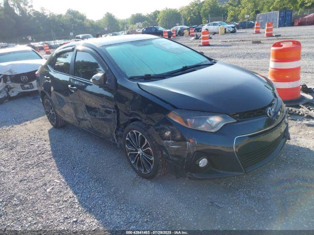  Salvage Toyota Corolla