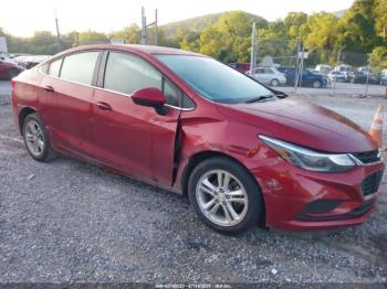  Salvage Chevrolet Cruze