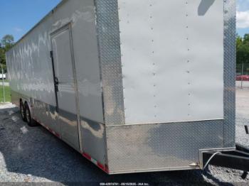  Salvage Freedom Enclosed Trailer