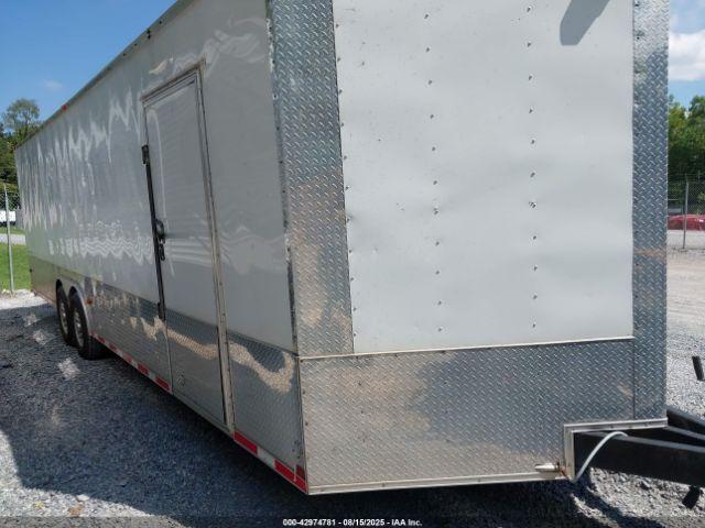  Salvage Freedom Enclosed Trailer