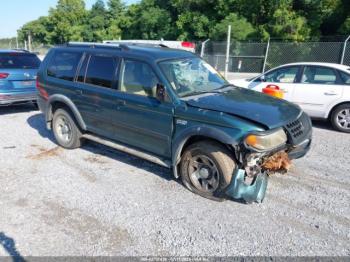  Salvage Mitsubishi Montero Sport