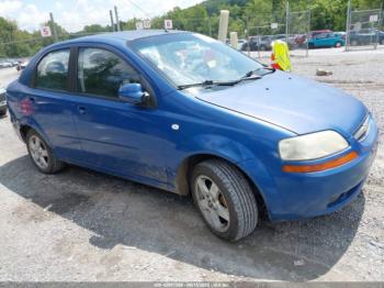  Salvage Chevrolet Aveo