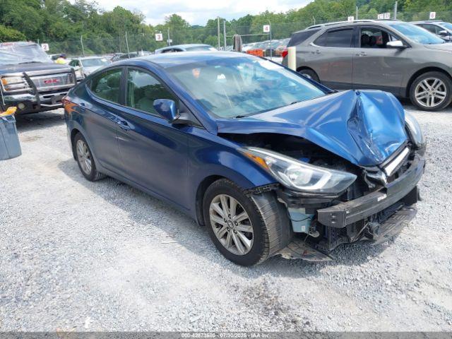  Salvage Hyundai ELANTRA