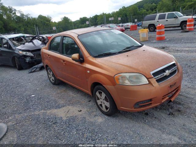  Salvage Chevrolet Aveo