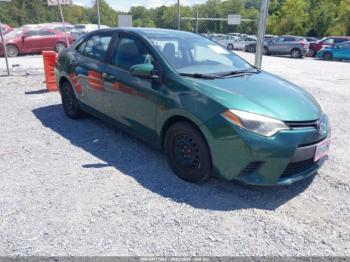  Salvage Toyota Corolla