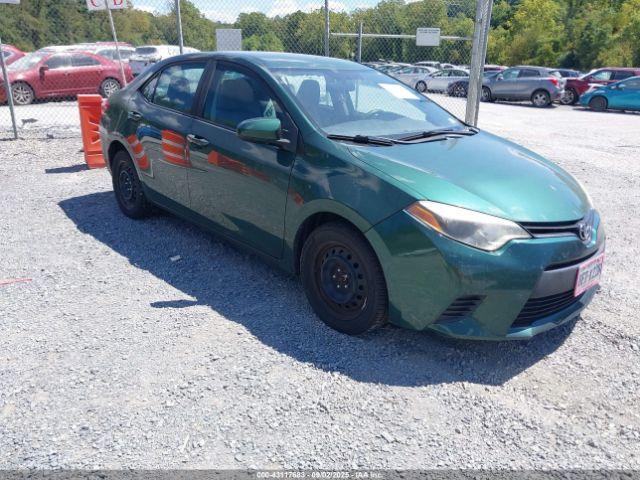  Salvage Toyota Corolla